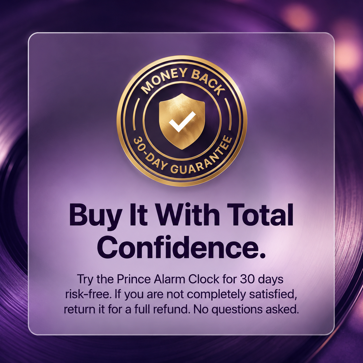 Prince Alarm Clock (PRE-Order Now)
