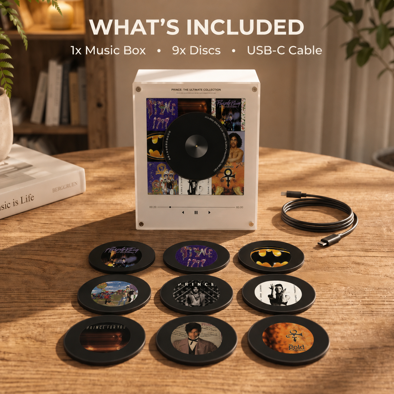 Prince Music Magnet Vinyl Speaker (PRE-Order now)