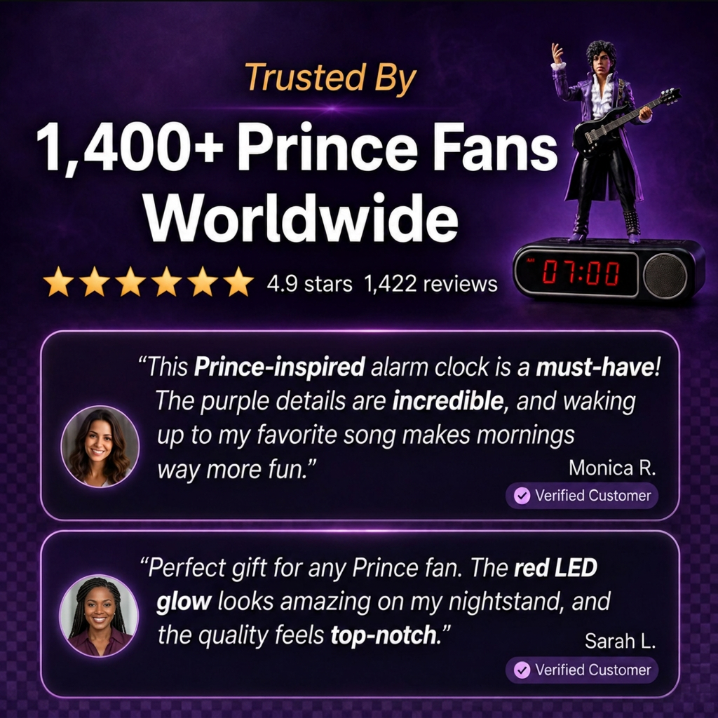 Prince Alarm Clock (PRE-Order Now)